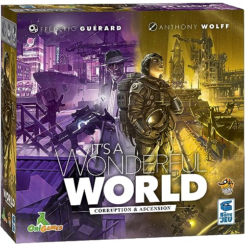 LUCKY DUCK GAMES It's A Wonderful World Corruption & Ascension Brettspiel-Erweiterung – Erweitern Sie Ihr Imperium mit neuen Herausforderungen, ab 14 Jahren, 1–6 Spieler, 30–60 Minuten Spielzeit, von LUCKY DUCK GAMES