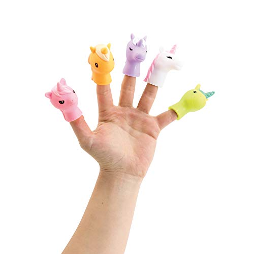 LUDI 30073 Marionetas de dedo Unicornio Unicorn Fingerpuppen, 10 x 10 x 10 centimètres von LUDI