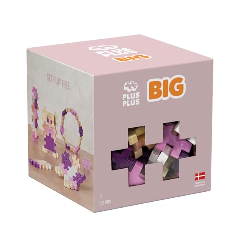 Plus Plus Big Bloom - Plus Plus Steine | Puzzle Ab 2 Jahre Und Alter | Spielzeug Ab 3 Jahre Junge | 100 Teile | Plus Plus Bausteine | Puzzle Kinder von LUDILO