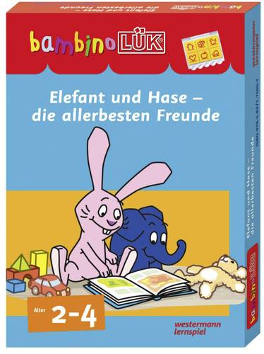 Bambino Lük Set Elefant und Hase - die allerbesten Freunde 7660 von LÜK