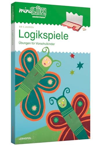 miniLÜK Logikspiele Übungen für Vorschulkinder: Für die Vorschule (miniLÜK-Sets: Kasten + Übungsheft/e) von Westermann