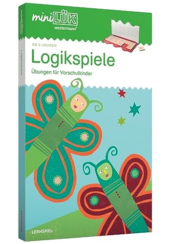 miniLÜK Logikspiele Übungen für Vorschulkinder: Für die Vorschule (miniLÜK-Sets: Kasten + Übungsheft/e) von Westermann