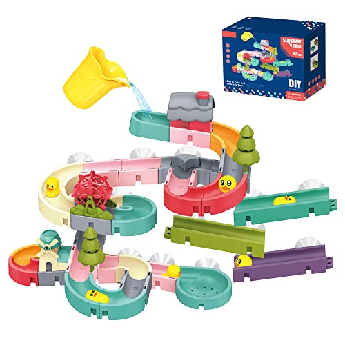 LUFEIS Badewannenspielzeug Set, Baby Badespielzeug, Spielzeug für Badewanne ab 2 3 4 5 6 Jahre, Wasserspielzeug Kinder Badewanne, Badewannenspielzeug Rutsche, Interaktives Badespielzeug für Kinder LUFEIS Badewannenspielzeug Set, Baby Badespielzeug, Spielzeug für Badewanne ab 2 3 4 5 6 Jahre, Wasserspielzeug Kinder Badewanne, Badewannenspielzeug Rutsche, Interaktives Badespielzeug für Kinder von LUFEIS