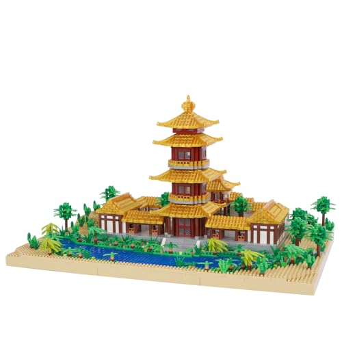 LULUFUN Bauklötze, Mondsichel Frühling Modell Set, Chinesisch Berühmte Architektur Mini-Blöcke Kits, Spielzeug Geschenke für Kinder und Erwachsene 3973pcs LULUFUN Bauklötze, Mondsichel Frühling Modell Set, Chinesisch Berühmte Architektur Mini-Blöcke Kits, Spielzeug Geschenke für Kinder und Erwachsene 3973pcs von LULUFUN