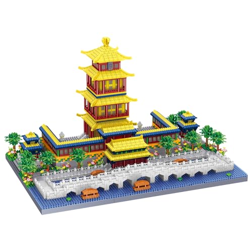 LULUFUN Bauklötze, Sommerpalast in Peking Modell, Chinesisch Berühmte Architektur Mini-Blöcke Kits, Spielzeug Geschenke für Kinder und Erwachsene 4661pcs von LULUFUN