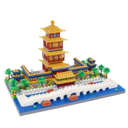 LULUFUN Bauklötze, Sommerpalast in Peking Modell, Chinesisch Berühmte Architektur Mini-Blöcke Kits, Spielzeug Geschenke für Kinder und Erwachsene 4661pcs von LULUFUN