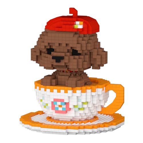 LULUFUN Building Block Set,Niedliche Tasse Hunde Modell Spielzeug,Welpe Micro Mini Blocks Kit für Bastler,Geschenk für Erwachsene und Kinder LULUFUN Building Block Set,Niedliche Tasse Hunde Modell Spielzeug,Welpe Micro Mini Blocks Kit für Bastler,Geschenk für Erwachsene und Kinder von LULUFUN