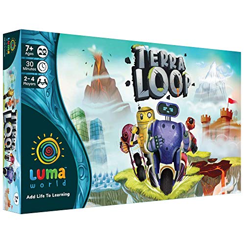 Luma World Terra Loop STEM Pädagogisches Brettspiel ab 8 Jahren zur Verbesserung der mathematischen Fähigkeiten, Geldkonzepte und Entwicklung mehrerer Intelligenzen, 30 Minuten Spieldauer und 2-4 von LUMA WORLD ADD LIFE TO LEARNING