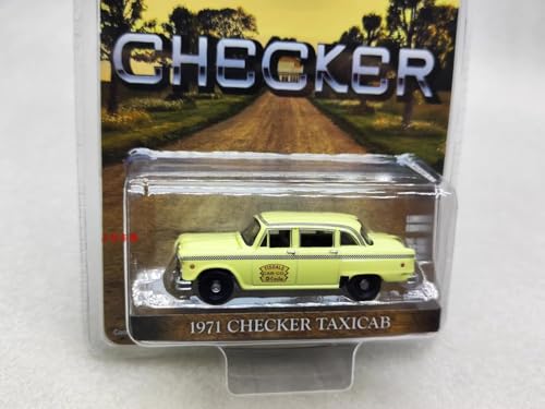 Green Light – 30182 – Modell 1971 Checker Taxicab – 7 cm Maßstab 1/64 von LUNAIPSE