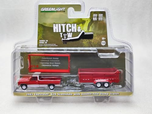 Green Light – 32280-C – Modell 1983 Chevro let Scottsdale K20-7 cm Maßstab 1/64 von LUNAIPSE