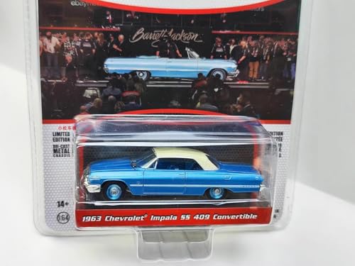 Green Light - 37260-B - Modell 1963 Chevro let Impala SS 409-7cm Maßstab 1/64 von LUNAIPSE