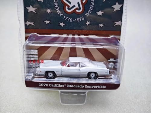 Greenlight -28140-B - Modell 1976 Cadillac Eldorado Cabrio - 7 cm Maßstab 1/64 von LUNAIPSE