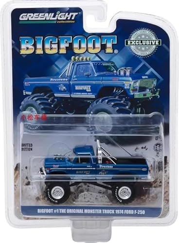 Greenlight -29934 - Modell 1974 Fo rd F-250#1-7cm Maßstab 1/64 von LUNAIPSE