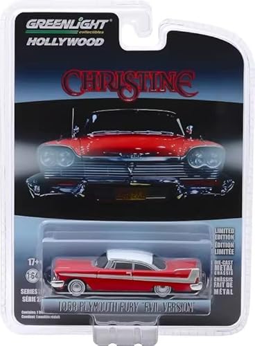 Greenlight 44840-B - Modell 1958 Plymouth Fury Evil Version - 7cm Maßstab 1/64 von LUNAIPSE