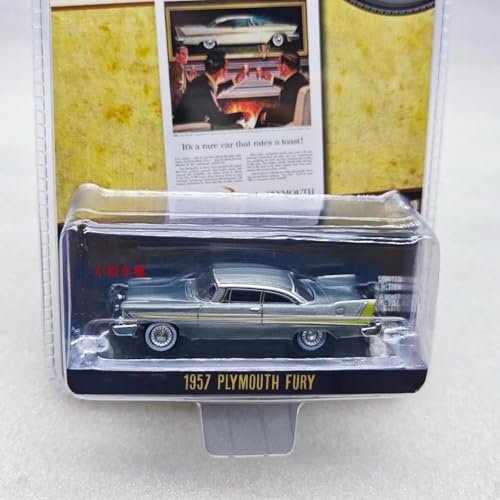 LUNAIPSE Grünes Licht – 39140-B – Modell 1957 Plymouth Fury Special Edition – 7 cm Maßstab 1/64 von LUNAIPSE