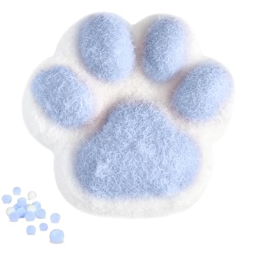 LUPATDY Anti Stress Spielzeug,Große Größe Taba Squishy Paw, Squeeze Spielzeug für Stress Relief,Cat Paw Squishy,Katzenpfoten Squishy für Angst abbauen Beruhigung,Blau von LUPATDY