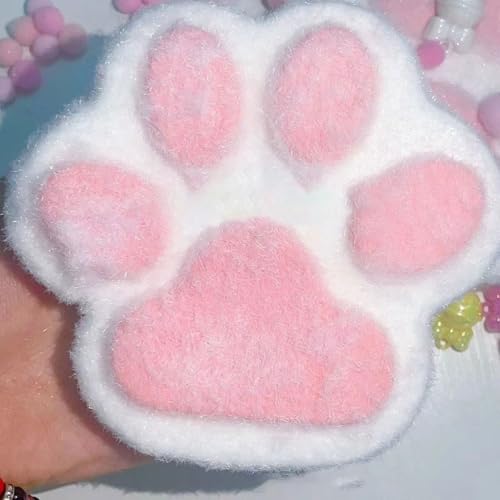 LUPATDY Anti Stress Spielzeug,Große Größe Taba Squishy Paw, Squeeze Spielzeug für Stress Relief,Cat Paw Squishy,Katzenpfoten Squishy für Angst abbauen Beruhigung,Rosa von LUPATDY