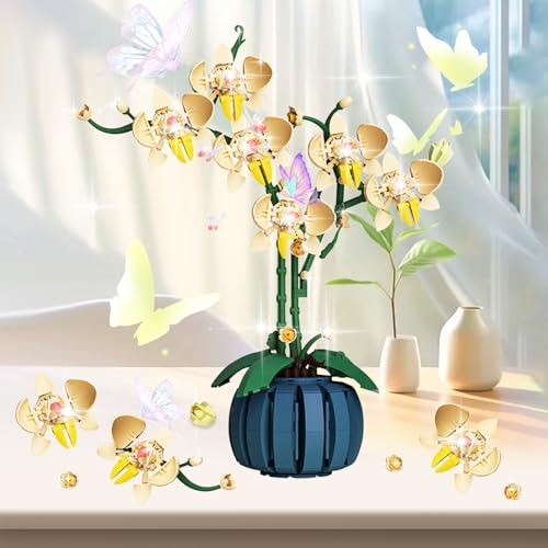 LURNODY Blume Bausteine Bausatz, 766 Pcs Blumenstrauß Set Mit Polybag, DIY KüNstliche Blumen Bausteine,FüR Kinder,Um Ihr Gehirn Zu Trainieren Und Ihre DenkfäHigkeiten Zu Verbessern LURNODY Blume Bausteine Bausatz, 766 Pcs Blumenstrauß Set Mit Polybag, DIY KüNstliche Blumen Bausteine,FüR Kinder,Um Ihr Gehirn Zu Trainieren Und Ihre DenkfäHigkeiten Zu Verbessern von LURNODY