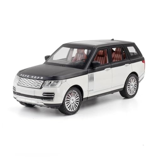 Druckguss-Auto im Maßstab 1:24 für Land Rover Range Rover SUV Druckgusslegierung fertiges Luxusauto-Modell Rückziehauto Modell Sammlermodell Fahrzeug (Farbe: C) von LUgez