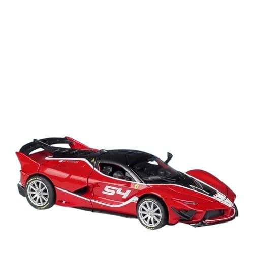 LUgez Druckguss-Auto im Maßstab 1:32 für Ferrari FXX K EVO Akustikmodell Legierung Fertigauto Modell Geeignete Sammlung Sammlermodell Fahrzeug (Farbe: A) von LUgez