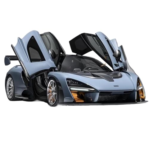 Maßstab Druckguss-Auto 1/32 für McLaren Senna Legierung Sportwagen Modell Druckguss Metallauto Modell mit Sound und Licht Sammlermodell Fahrzeug (Farbe: A) von LUgez