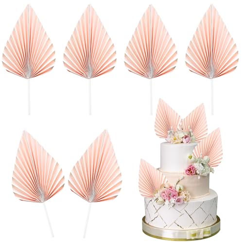 Papier Palmier Gâteau Décoration, 6 Pièces Palmier Gâteau Topper, Papier Palmier Cupcake Décoration, Palmier Anniversaire Gâteau Décoration, Cake Topper Palmier Papier, Cake Décoration von LXONTSG