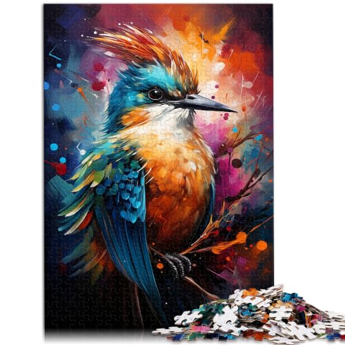 1000-teiliges Puzzle, Pferd zum Ausmalen, für Erwachsene und Kinder ab 12 Jahren, Holzpuzzle, anspruchsvoll, Größe: 50 x 75 cm von LXQING