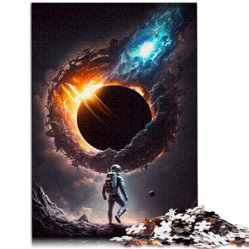 1000-teiliges Puzzle, Schwarzes Loch, für Erwachsene und Kinder ab 12 Jahren, Holzpuzzle für Erwachsene, tolles Geschenk für Erwachsene, Größe: 50 x 75 cm 1000-teiliges Puzzle, Schwarzes Loch, für Erwachsene und Kinder ab 12 Jahren, Holzpuzzle für Erwachsene, tolles Geschenk für Erwachsene, Größe: 50 x 75 cm von LXQING
