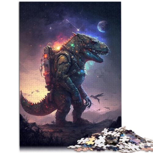 Puzzle für Erwachsene, 500 Teile, magischer Drache, für Erwachsene und Kinder ab 12 Jahren, Holzpuzzle, Puzzlespielzeug zur Heimdekoration, Größe: 38 x 52 cm von LXQING