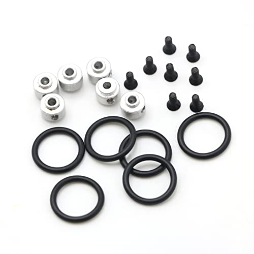 LXRTKL 5 Stück/Lot for elektrische Flugzeuge, 3,17 mm, Prop-Adapter, Prop-Sparer mit eingebautem O-Ring, Kit, elektrischer, bürstenloser RC-Teil von LXRTKL