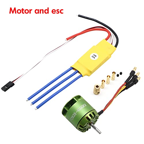 LXRTKL RC 4000KV Bürstenloser Motor for alle Align TREX T-Rex 450 mit XXD 30A ESC for RC-Hubschrauber(Motor and esc) von LXRTKL