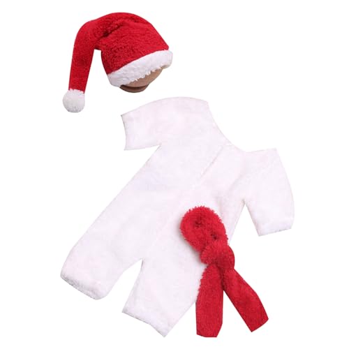 LYBZLJ 3PCS Baby Mädchen Foto Anzug Für Party Weihnachten Kostüm Strampler Santa Urlaub Party Infant Fotografie Requisiten Fotografie von LYBZLJ