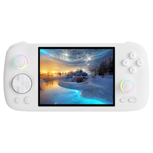 LYEAA 406H Handheld Game Player mit 3D Hall Joystick und 5000mAh Akku für Akkuspiele Brettspiele von LYEAA