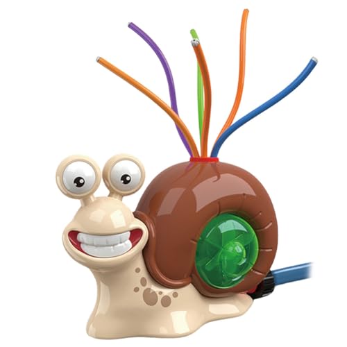 LYEAA Cartoon Schnecke Wassersprinkler Outdoor Wasserspielzeug Sommer Garten Rasen Wasserspielzeug für Jungen Mädchen Sommer Hinterhof Rasen Pool Party Spaß von LYEAA