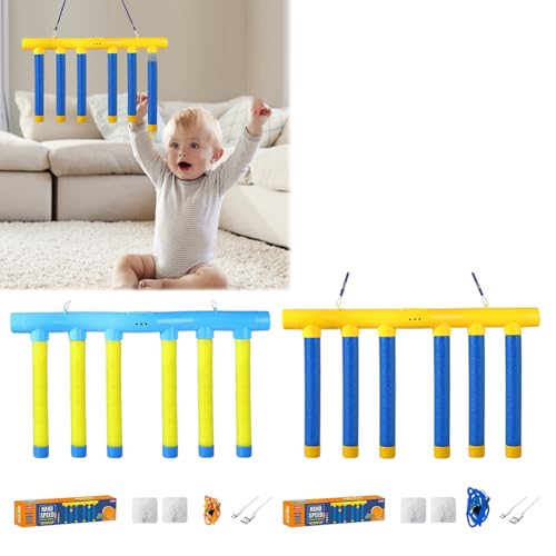 LYEAA Challenge Falls Sticks Spiel 3 Verstellbare Geschwindigkeitsgeschenke für Kinder Erwachsene (blau) von LYEAA