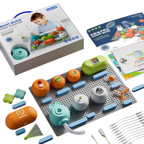 LYEAA Elektronik-Erkundungsset, pädagogisches DIY-STEM-Projektset, multifunktionales Physik-Experimentierset für Kinder, Jungen und Mädchen von LYEAA