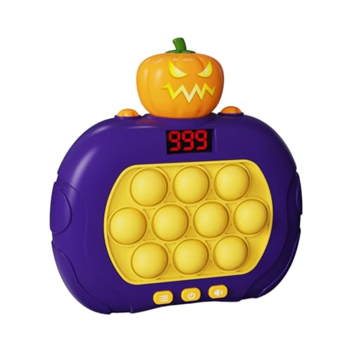 LYEAA Elektronisches Sensorspiel, batteriebetrieben, Push-Bubble-Zappelspielzeug, Weihnachts-/Halloween-Stil, Hit-The-Gopher-Spielmaschine, ergonomisches Design von LYEAA