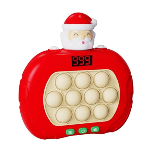 LYEAA Elektronisches Sensorspiel, batteriebetrieben, Push-Bubble-Zappelspielzeug, Weihnachts-/Halloween-Stil, Hit-The-Gopher-Spielmaschine, ergonomisches Design von LYEAA