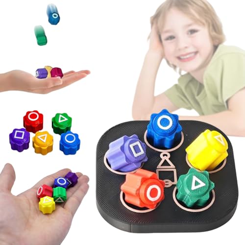 LYEAA Gonggi Koreanisches Spiel, Gonggi Koreanisches Traditionelles Spielspiel, Gonggi Jack Stone Set, Hand-Auge-Koordinationstrainingsspielzeug for Kinder und Erwachsene von LYEAA