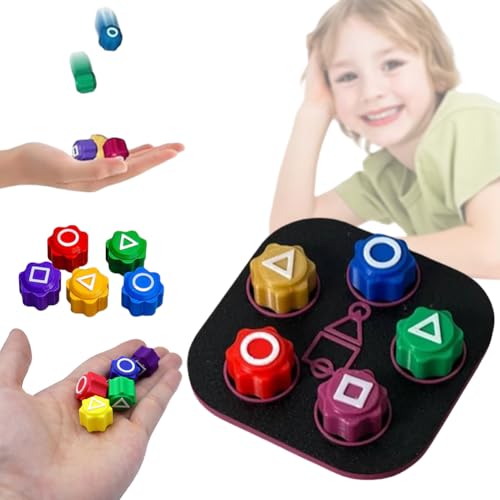 LYEAA Gonggi Koreanisches Spiel, Gonggi Koreanisches Traditionelles Spielspiel, Gonggi Jack Stone Set, Hand-Auge-Koordinationstrainingsspielzeug for Kinder und Erwachsene von LYEAA