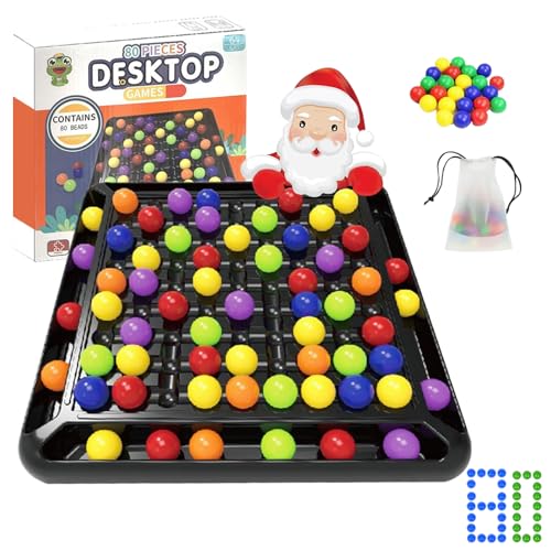 LYEAA Intellektuelles Schachbrett Regenbogenball Schachbrett Strategiespiele Tisch Strategiespiel, Tabletop Familienspiel for Kinder und Erwachsene von LYEAA