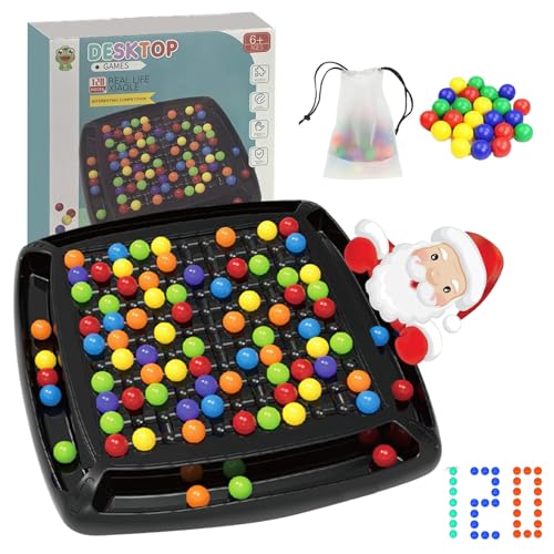 LYEAA Intellektuelles Schachbrett Regenbogenball Schachbrett Strategiespiele Tisch Strategiespiel, Tabletop Familienspiel for Kinder und Erwachsene von LYEAA