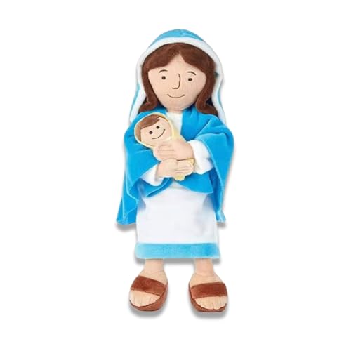 LYEAA Jesus-Plüschpuppe, Plüschtier, Retterpuppe, Jesus-Plüschtier, Jesus-Stoffpuppe, Geschenke für Kinder zur Taufe, religiöses Ostern von LYEAA