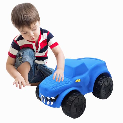 LYEAA Kneading Deformed Educational Toy Car Neuartiges Stretch-Autospielzeug, kneif- und drückbares, langsam zurückprallendes Autospielzeug für Erwachsene und Kinder von LYEAA