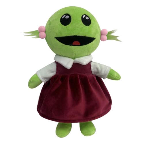 LYEAA Little Girl Plüsch Spielzeug süßes grünes Alien Cartoon Kissen Puppe Weich gefülltes Spielzeug für Fans und Freunde Geburtstagsfeier Geschenke für Jungen Mädchen von LYEAA