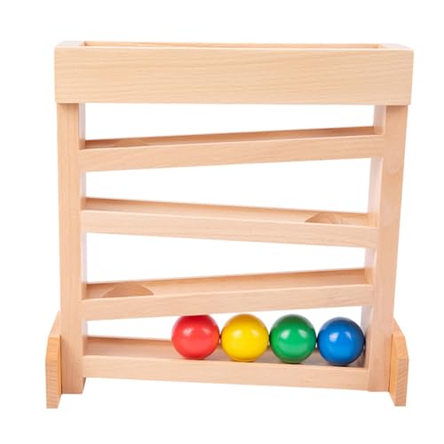 LYEAA Montessori Ball Drop Montessori Ball Maze Early Developmental Ball Run Tolles Geburtstagsgeschenk für 1-3-Jährige für Babys von LYEAA