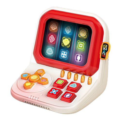 LYEAA Musik-Rhythmus-Schnell-Push-Spiel, interaktives Handheld-Spielgerät für Kinder mit Lichtern und Sound von LYEAA