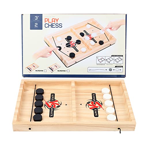 LYEAA Spielen Sie Schach, Eltern-Kind-Interaktion, lustige Tisch-Eishockeyspiele, Kindergeschenke, schnelles Sling-Puck-Spiel, Kinder-Indoor-Spiele von LYEAA