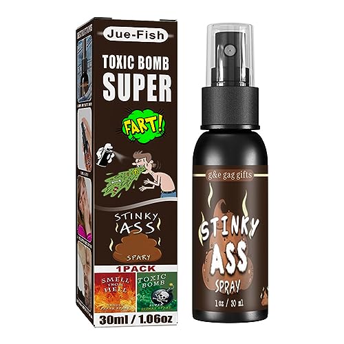 LYEAA Spraydose Stink Prank Joke Plastic Terrible Smell Spray Party Supplies Spoof Geruch Spray für Erwachsene Kinder für Halloween von LYEAA