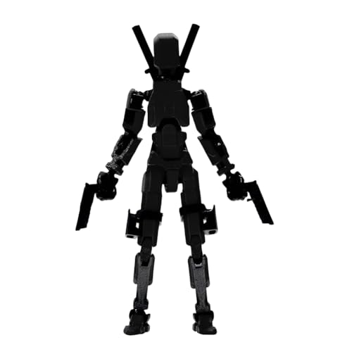 LYEAA Titan 13 Actionfigur, Actionfigur, T13 Actionfigur, 3D-Gedruckter Körper, bewegliches Geschenk für Kinder Erwachsene für kreatives Spielen und Dekoration von LYEAA